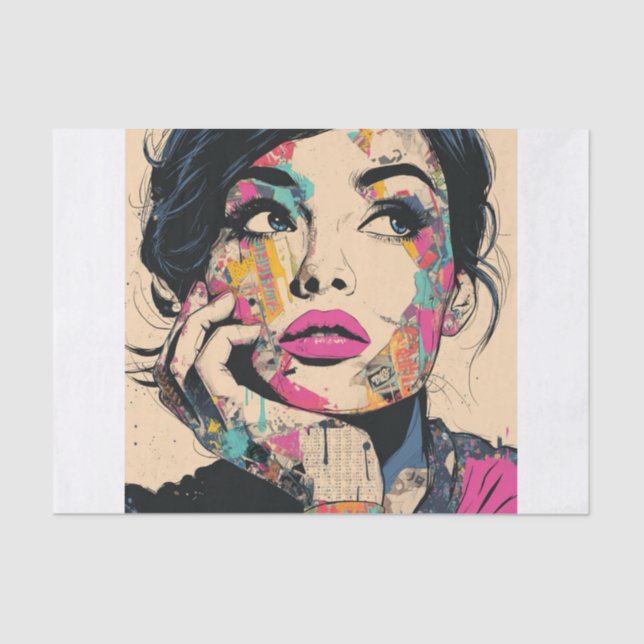 Papel De Seda Rainha da Arte PoP1.5 (Frente )