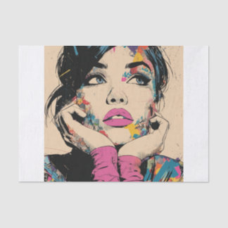 Papel De Seda Rainha da Arte PoP2