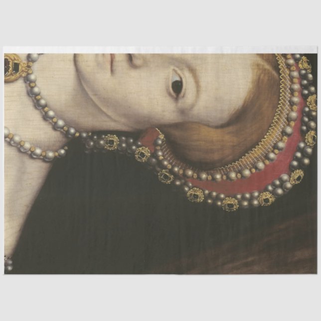 Papel De Seda Rainha de Copas (Frente )