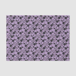 Papel De Seda rainha gotica purpura