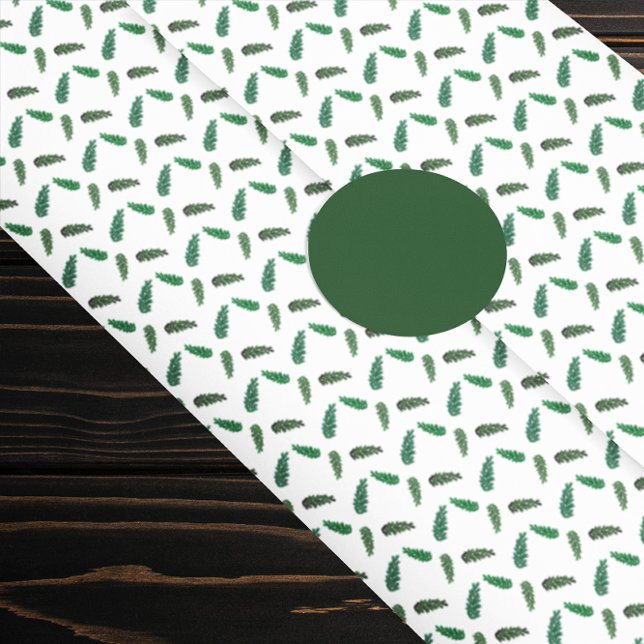 Papel De Seda Ramais de Árvores de Pinheiros do Woodland (Criador carregado)