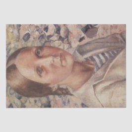 Papel De Seda Rapariga na Praia (por Petrov-Vodkin)