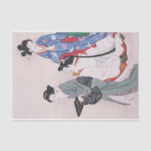 Raparigas Trabalhadoras por Yamaguchi Soken