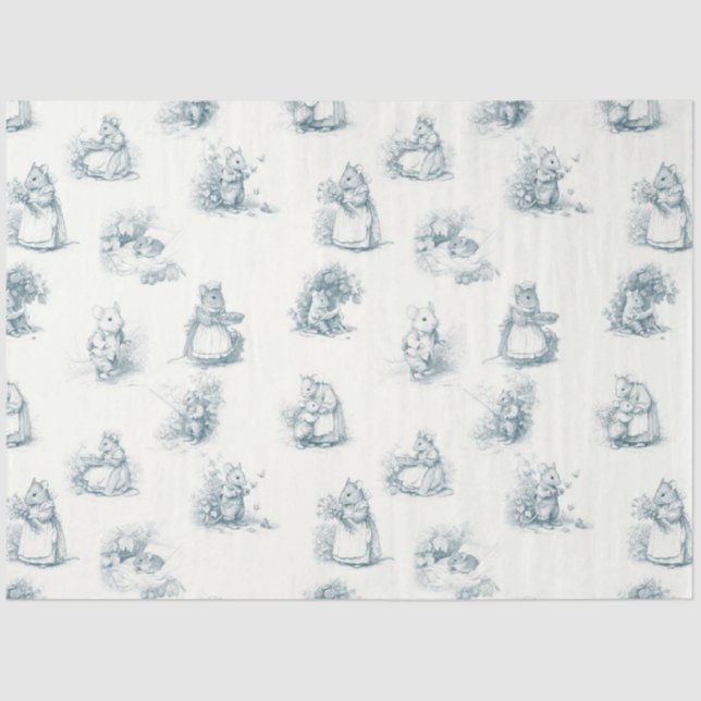 Papel De Seda Rato Pequeno Storybook (Frente )