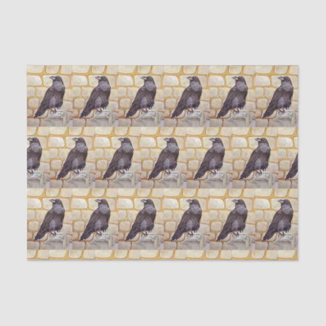 Papel De Seda Raven (Frente )