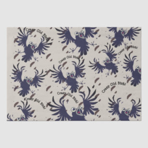 Papel De Seda Raven - Velho Nascido Louco