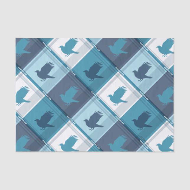 Papel De Seda RAVENCLAW™ Tartan Plaid Pattern (Frente )