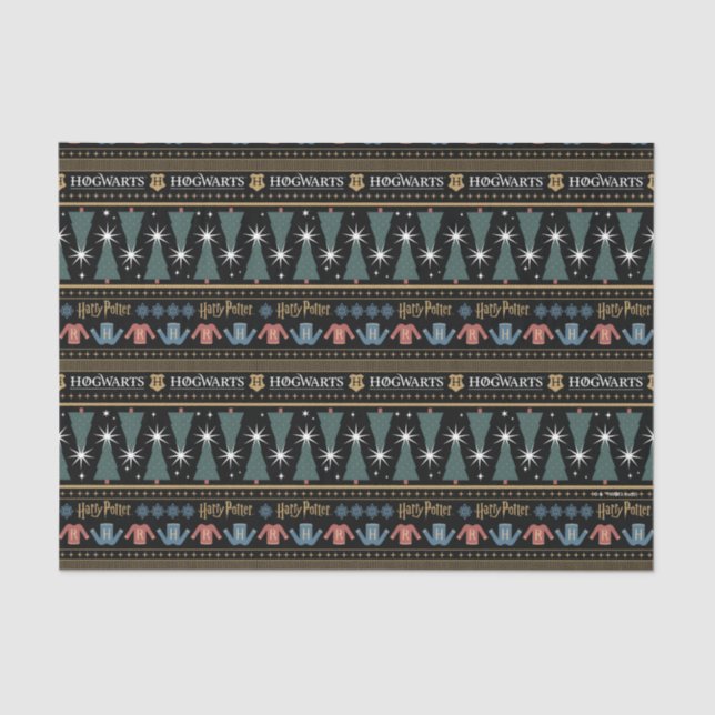 Papel De Seda Receita de Suéter de Natal do HARRY POTTER™ (Frente )