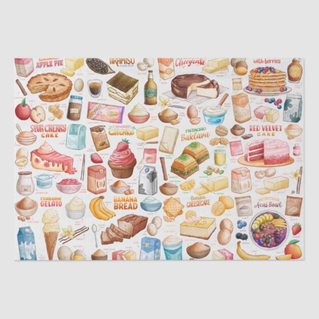 Papel De Seda Receitas (Frente )