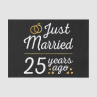 Recem casados Há 25 Anos