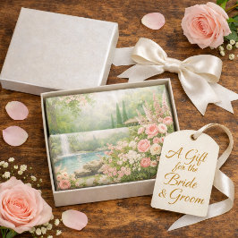 Papel De Seda Recepção de Casamento ao Ar Livre Decoupage Elegan
