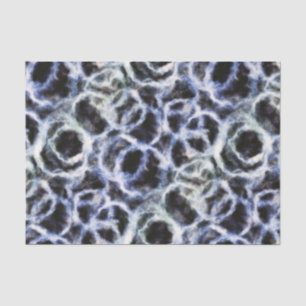 Papel De Seda reciclado indigo shibori :
