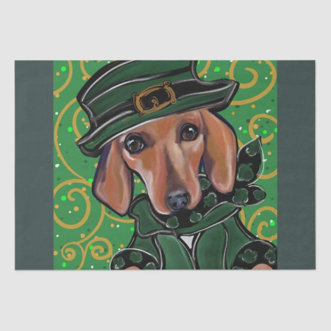 PAPEL DE SEDA RED DACHSHUND (Frente )