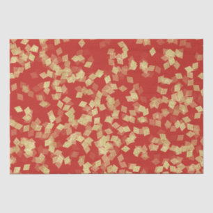 Papel De Seda Red Dourado Glam Birthday