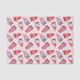 Papel De Seda Red Gnomo Natal