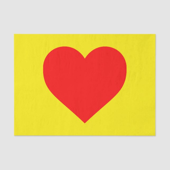 Papel De Seda Red Heart Pop Art (Frente )