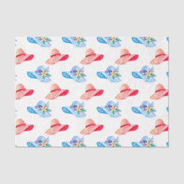 Papel De Seda Red Sun Hat (Design 10 Série Vermelha)