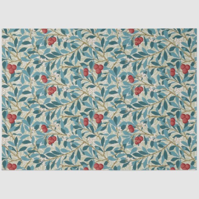 Papel De Seda Redberry Tree, William Morris (Frente )