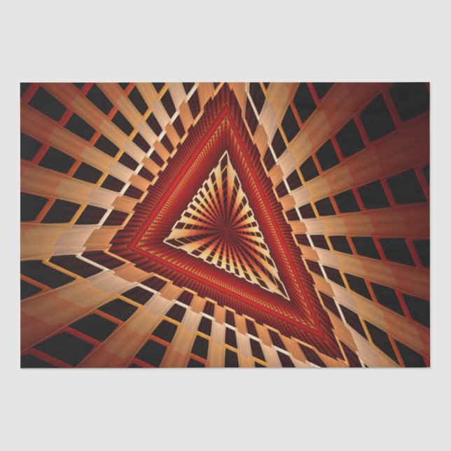 Papel De Seda Rede Moderna de Fantasia 3D em Design Gráfico Frac (Frente )