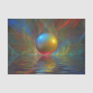 Papel De Seda Reflexo da Esfera