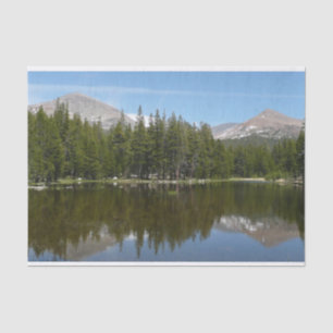 Papel De Seda Reflexo do Lago Yosemite