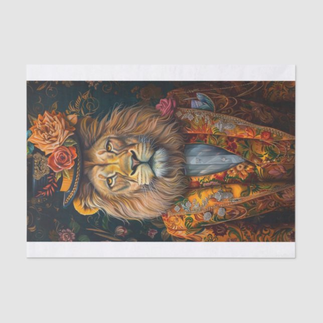 Papel De Seda Rei da Selva1 (Frente )