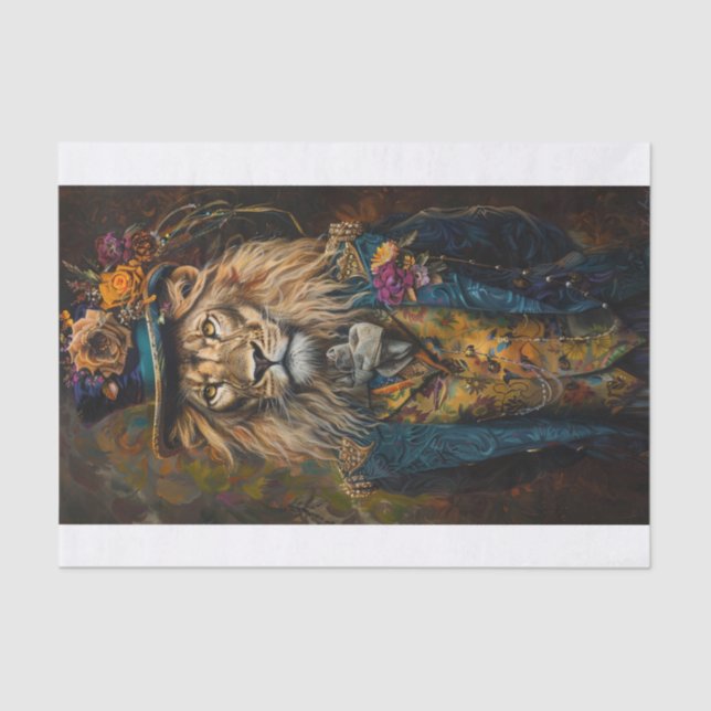 Papel De Seda Rei da Selva3 (Frente )