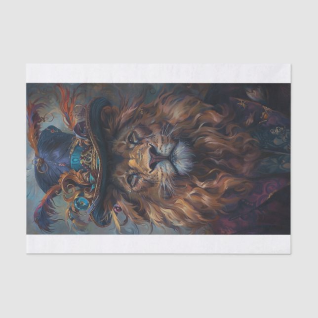 Papel De Seda Rei da Selva9 (Frente )