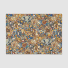 Papel De Seda "Reino Colorido"