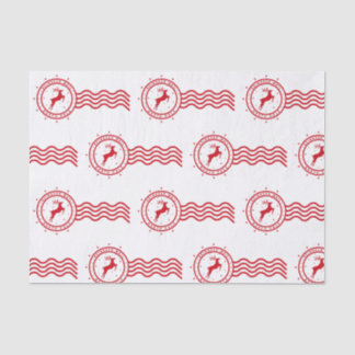 Papel De Seda rena de Natal