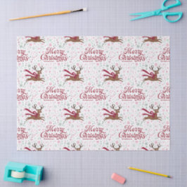 Papel De Seda Rena Velha Personalizada com Flocos de Neve Atômic