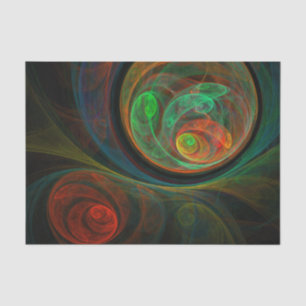 Papel De Seda Renascimento da Abstrato Art