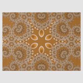 Papel De Seda Renda Fractal de Caramelo