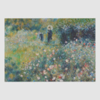 Renoir - Mulher com Parasol num Jardim