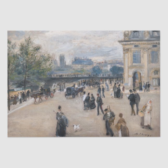 Papel De Seda Renoir - Paris, Institut au Quai Malaquais (Frente )