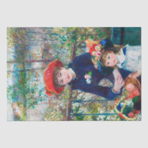Papel De Seda Renoir Vintage - Arte Francesa