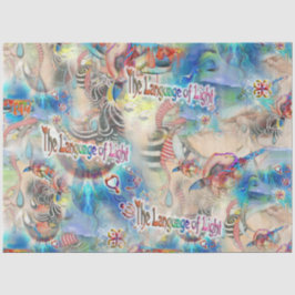 Papel De Seda Repetir a Mente Doodling