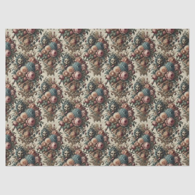 Papel De Seda Requiem Rhapsody - Placa Gótica (Frente )