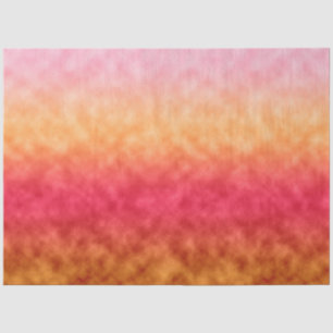 Papel De Seda Resplandor Dourado Rosa