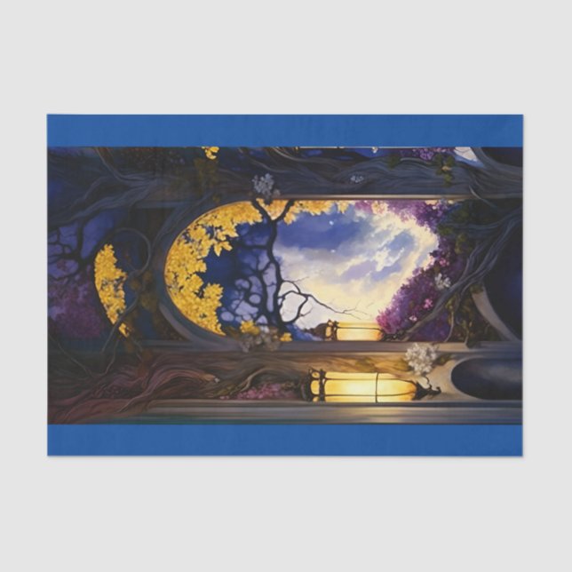 Papel De Seda Resultados Coloridos (Frente )