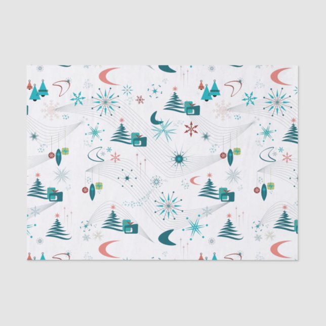 Papel De Seda Retrair Um Natal Ir (Frente )