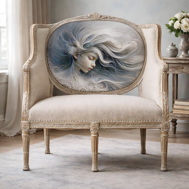 Papel De Seda Retrato Decoupage de Anjo Etéreo (Ethereal Angel Portrait Decoupage Tissue Paper)