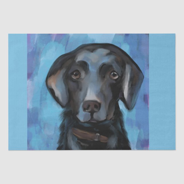 Papel De Seda Retriever de Labrador  (Frente )