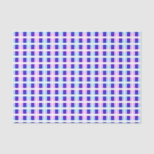 Papel De Seda retro elétrico de striptease azul e roxa