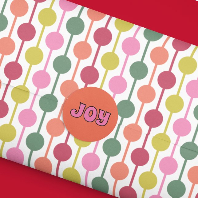 Papel De Seda Retro Geométrico Impressão nos anos 70 (Criador carregado)