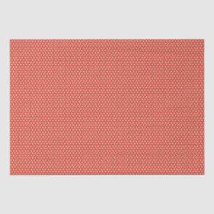 Papel De Seda Retro Natal Holly - floral vermelho brilhante
