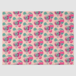 Papel De Seda Retro Shiny Ornaments Natal