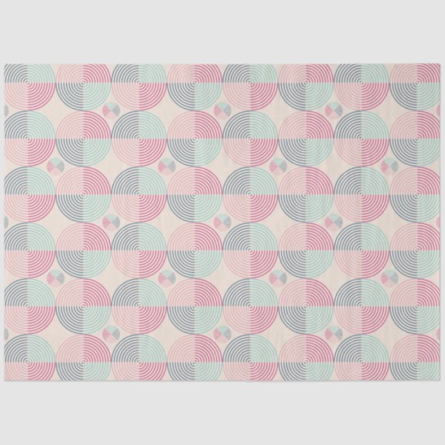 Papel De Seda Retro Spiral Vibes (Frente )