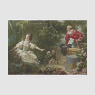 Papel De Seda Reunião de Jean Honore Fragonard