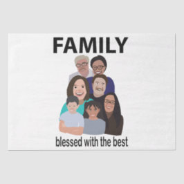 Papel De Seda Reunião Familiar de Reunião Legal